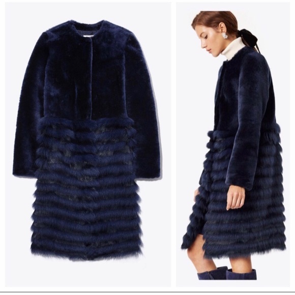 TORY BURCH Electra Fur Coat